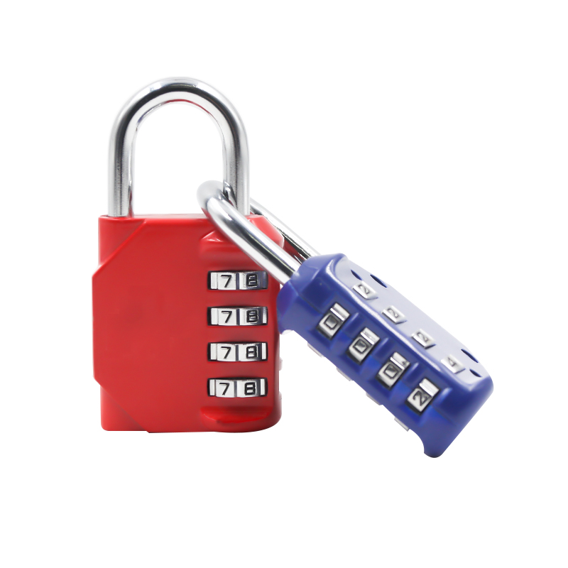 4 digits combination padlock zinc alloy safety GYM padlock hot selling security combination lock XMM-8023A