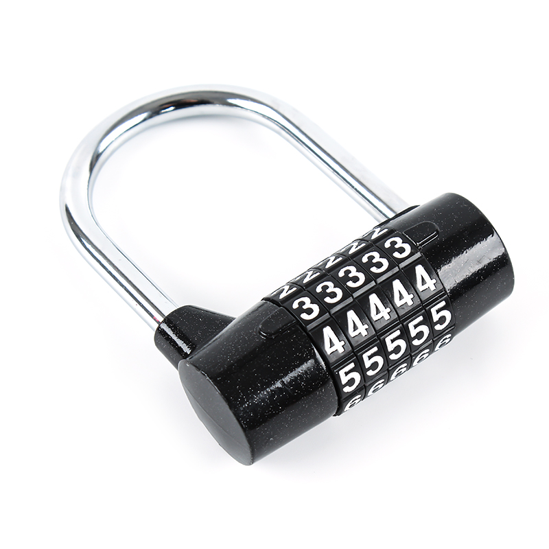Five-digit Gym Password Lock Mental Zinc Alloy Resettable Oem Travel Suitcase Luggage Combination Code Lock Padlock XMM-8057